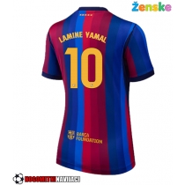 Ženske Nogometnih dresov Barcelona Lamine Yamal #10 Domači 2026-27 Kratki rokavi